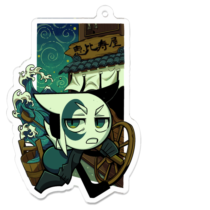 アクリルキーホルダー - 70 x 70 (mm)