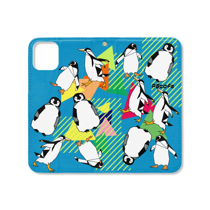 手帳型iPhoneケース（ベルトなし） - iPhone 11 - ストラップ穴 あり