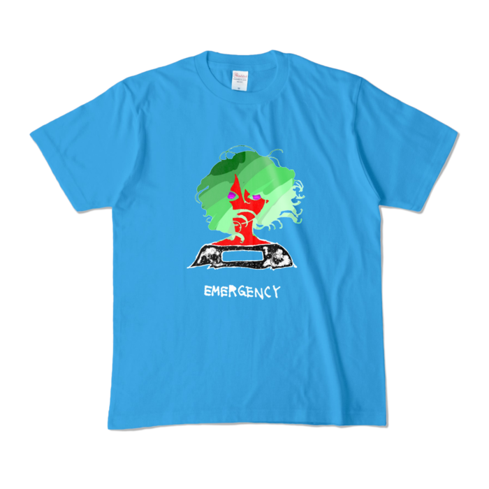 カラーTシャツ - M - ターコイズ (濃色)