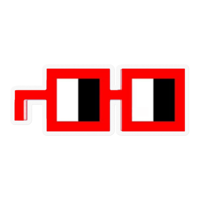ステッカー - 100 x 100 (mm)