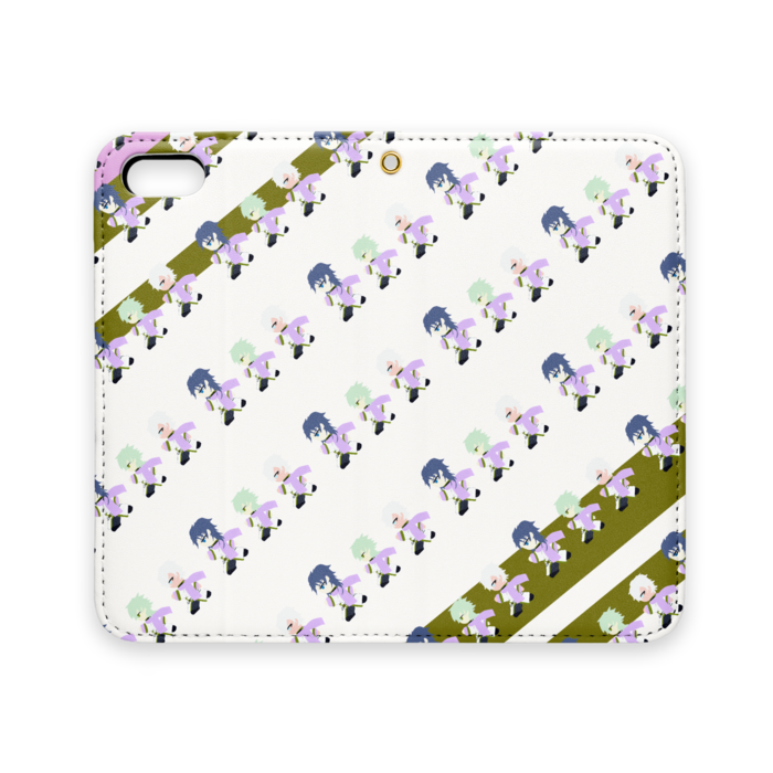 手帳型iPhoneケース（ベルトなし） - iPhone 5 / 5s / SE - ストラップ穴 あり