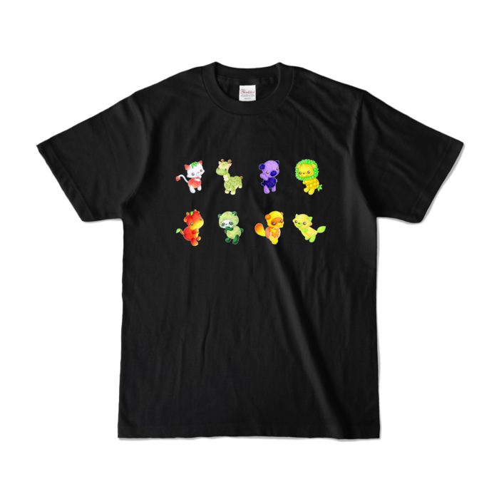 カラーTシャツ - S - ブラック (濃色)
