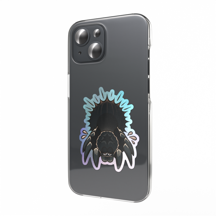 オーロラスマホステッカー - 縦