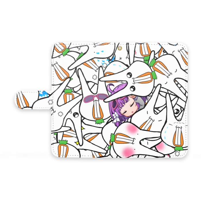 手帳型Androidケース - M - ストラップ穴 あり