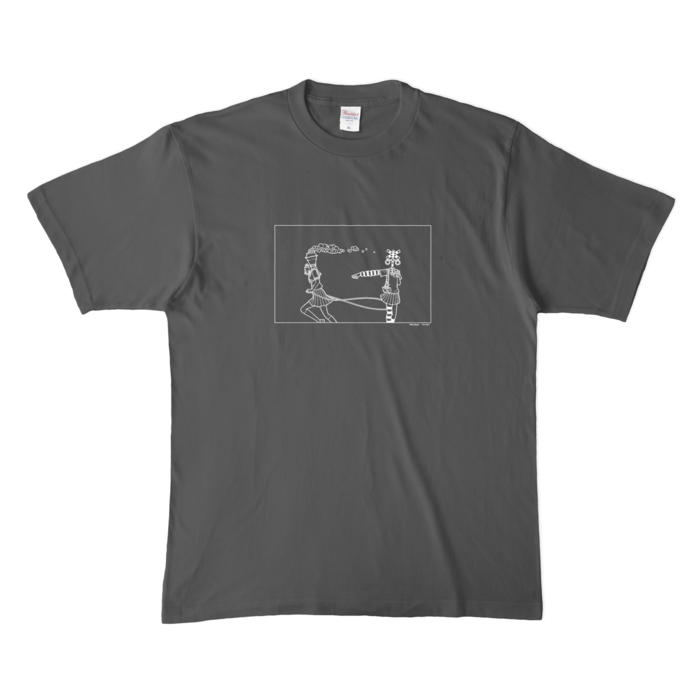 カラーTシャツ(濃色) - XL - チャコール
