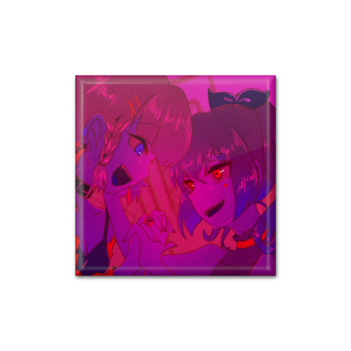 缶バッジ - 四角形40mm