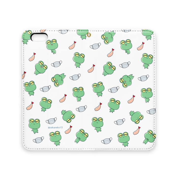 手帳型iPhoneケース(ベルトなし) - iPhone 6 Plus / 6s Plus - ストラップ穴 あり