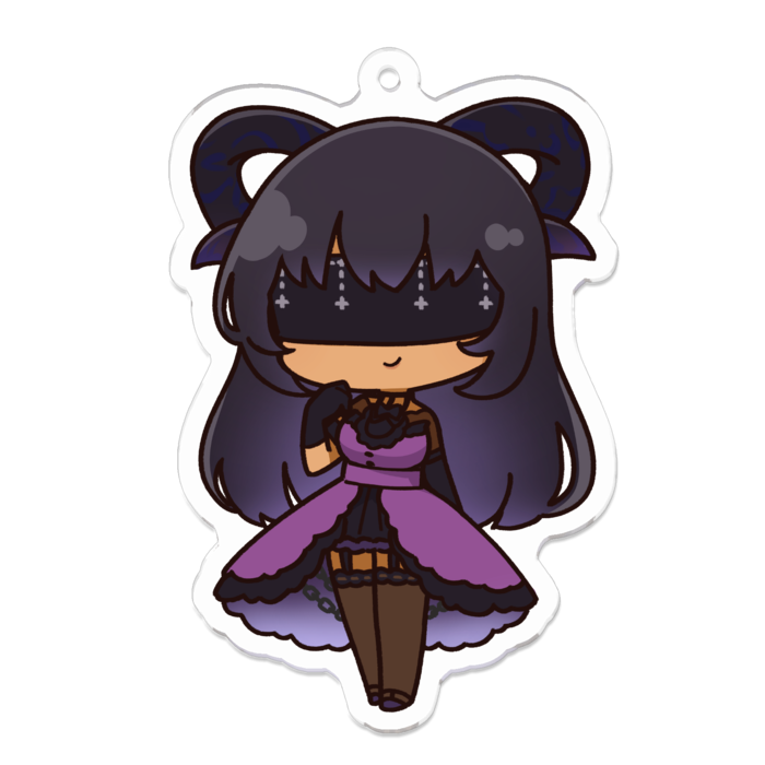 アクリルキーホルダー - 70 x 70 (mm)