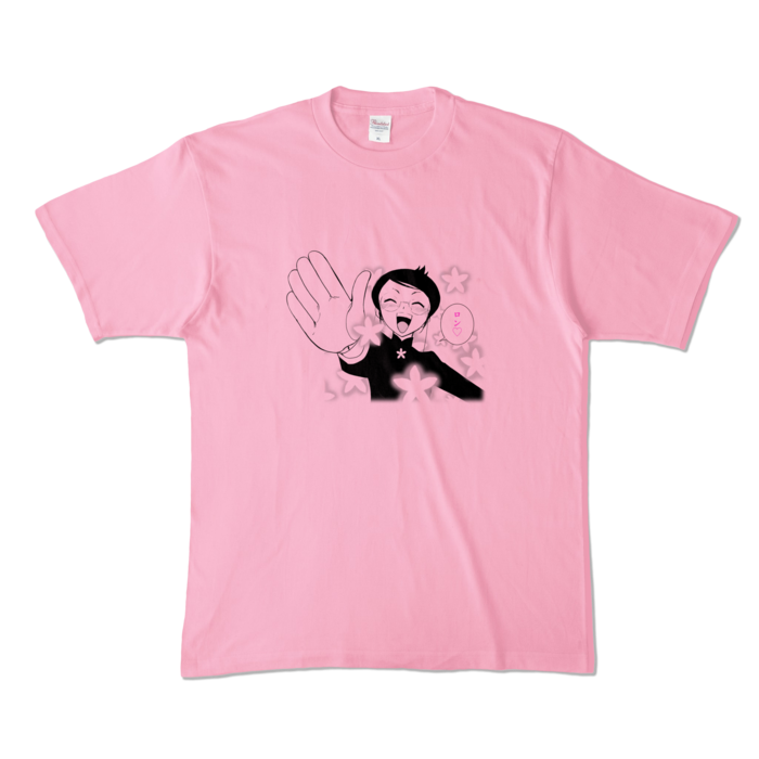 カラーTシャツ - XL - ピーチ