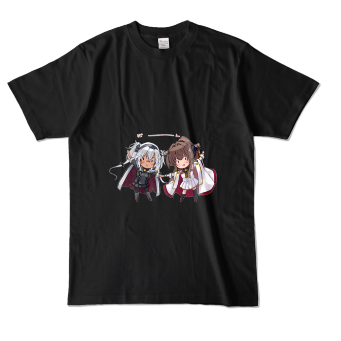 カラーTシャツ - L - ブラック (濃色)