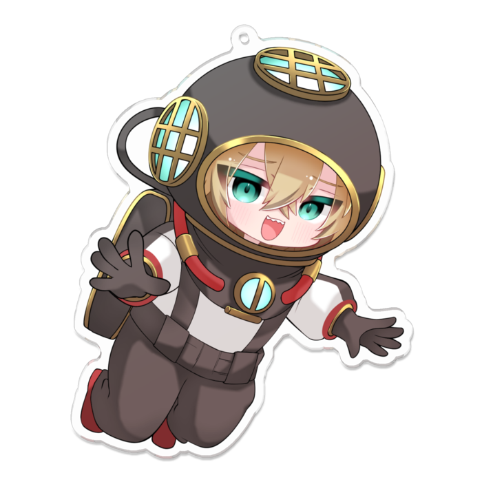 アクリルキーホルダー - 100 x 100 (mm)