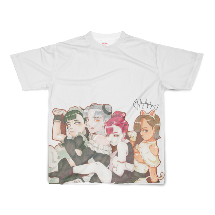 フルグラフィックTシャツ - S - 正面印刷のみ