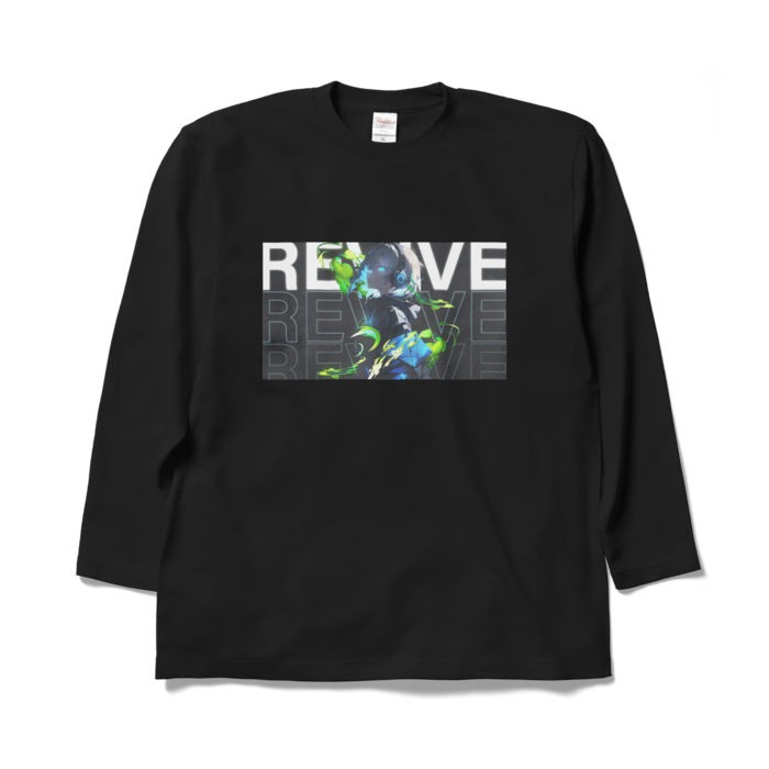 ロングスリーブTシャツ - XL - ブラック