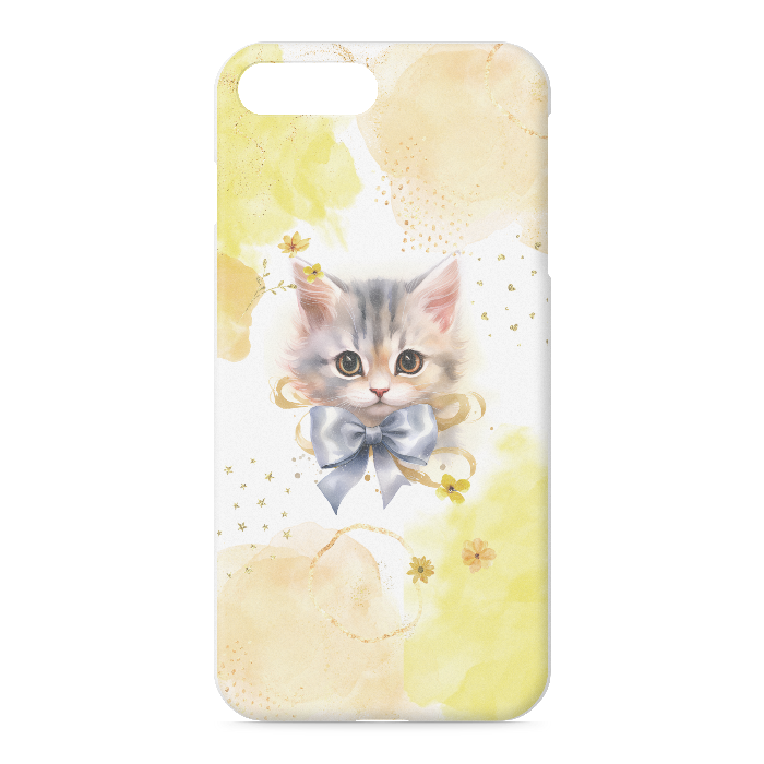 1.イエロー iPhoneケース - iPhone 7 Plus / 8 Plus - 正面印刷のみ