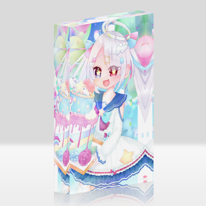 アクリルブロック - 100x148mm