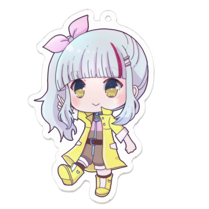 アクリルキーホルダー - 70 x 70 (mm)