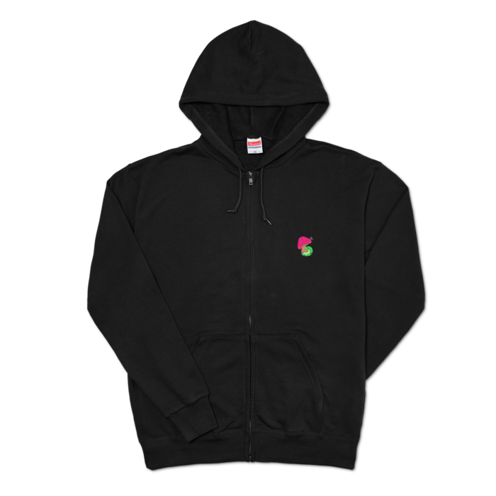 ジップパーカー - XL - 左胸