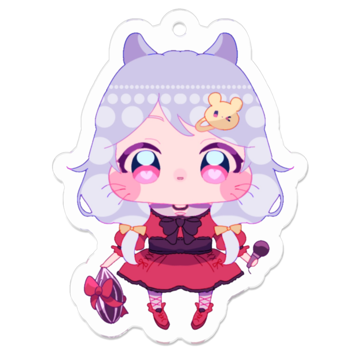 〈小〉アクリルキーホルダー - 50 x 50 (mm)