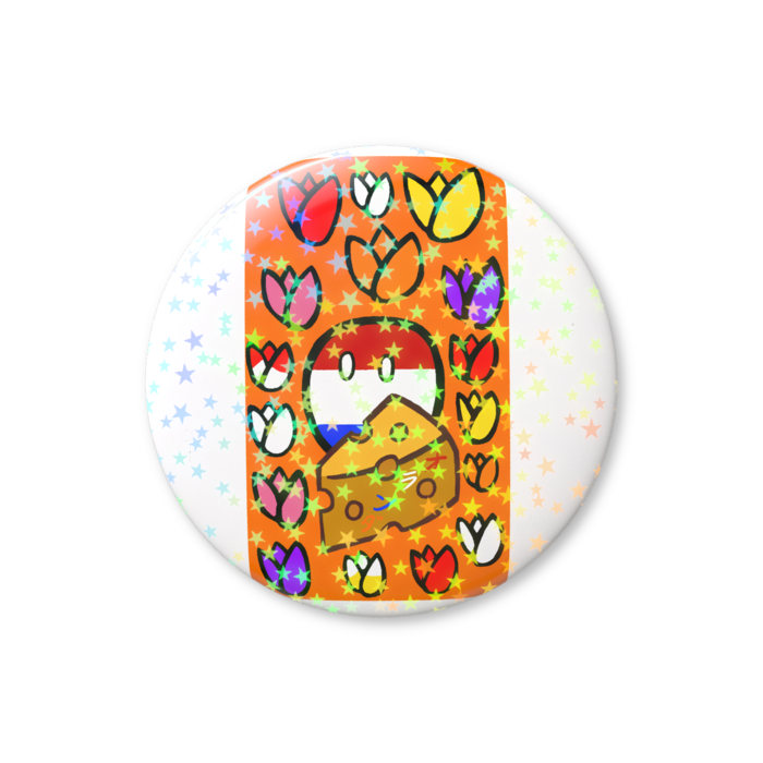 ホログラム缶バッジ - 56mm