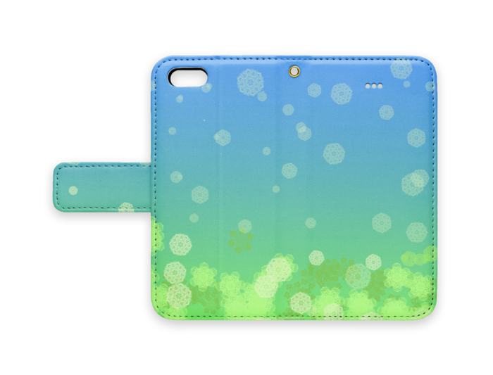 手帳型iPhoneケース - iPhone 5 / 5s / SE - ストラップ穴 あり