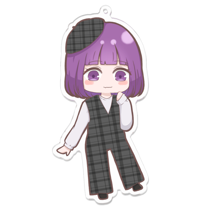 アクリルキーホルダー - 100 x 100 (mm)