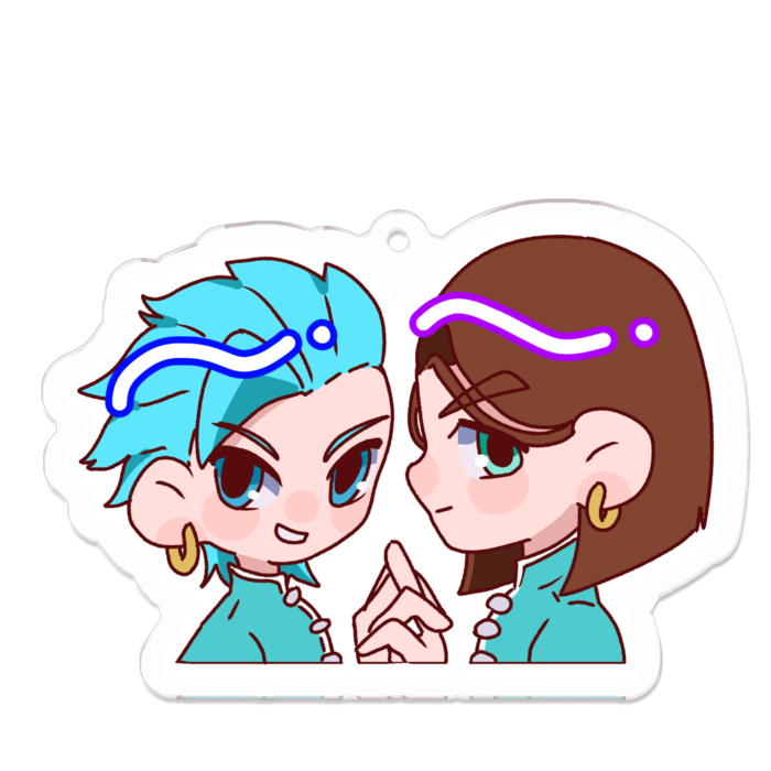 アクリルキーホルダー - 70 x 70 (mm)