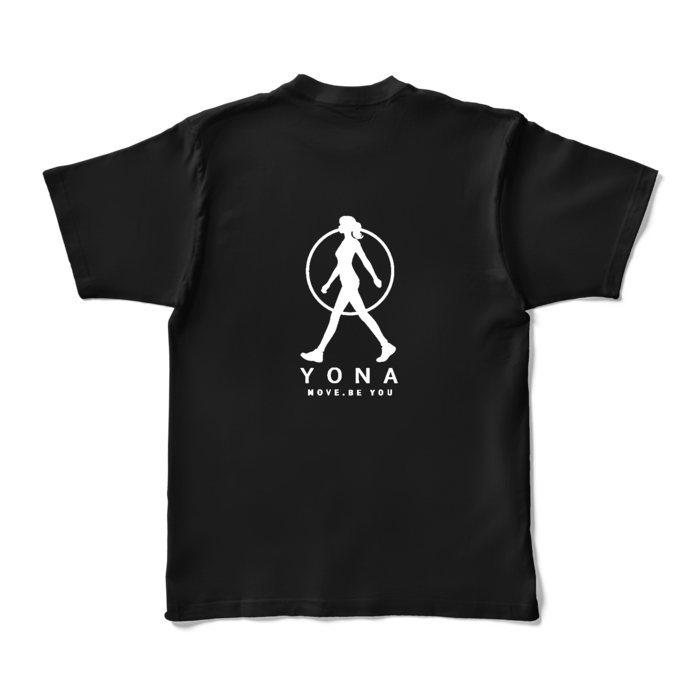 カラーTシャツ - XL - ブラック (濃色)(4)