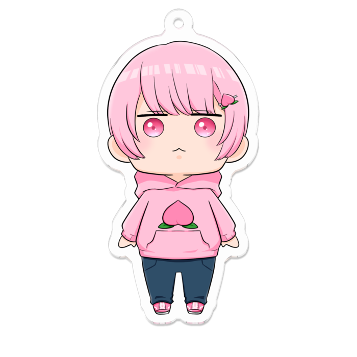 アクリルキーホルダー - 70 x 70 (mm)