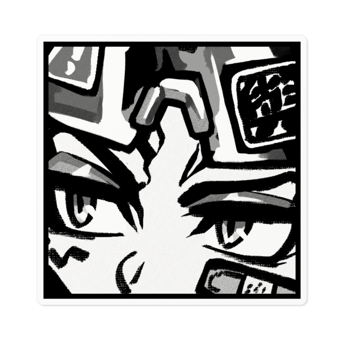 ステッカー - 100 x 100 (mm)