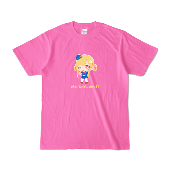 カラーTシャツ - S - ピンク (濃色)