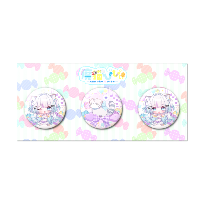 缶バッジセット - 3個セット