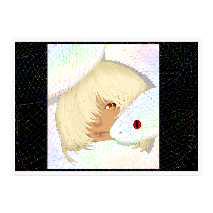ステッカー - 100 x 100 (mm)