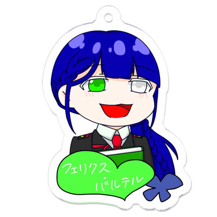 アクリルキーホルダー - 50 x 50 (mm)