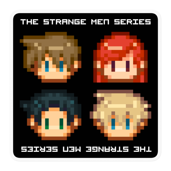 主人公たち(スクエア) - 100 x 100 (mm)