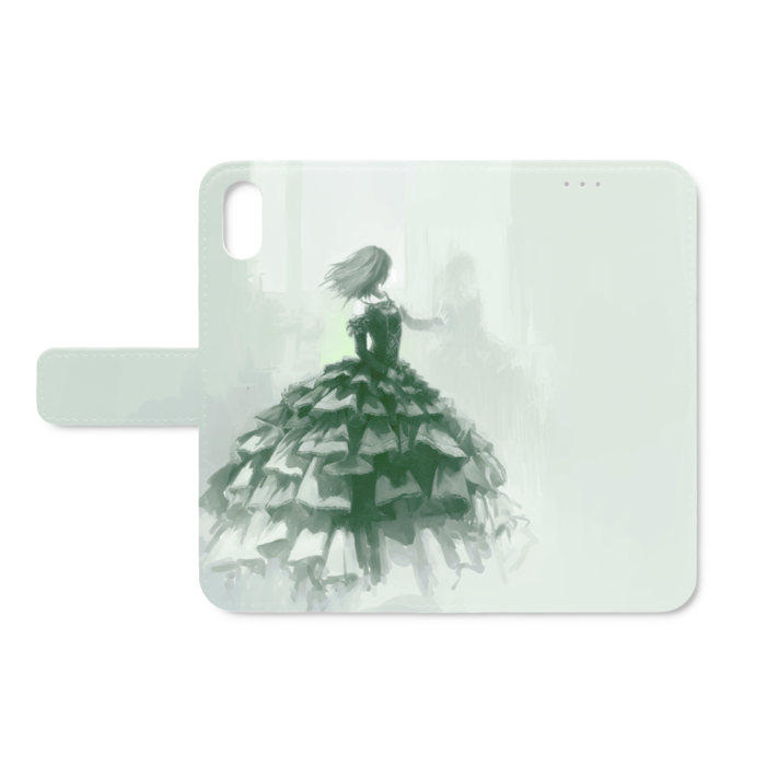 手帳型iPhoneケース - iPhone XS / X - ストラップ穴 なし
