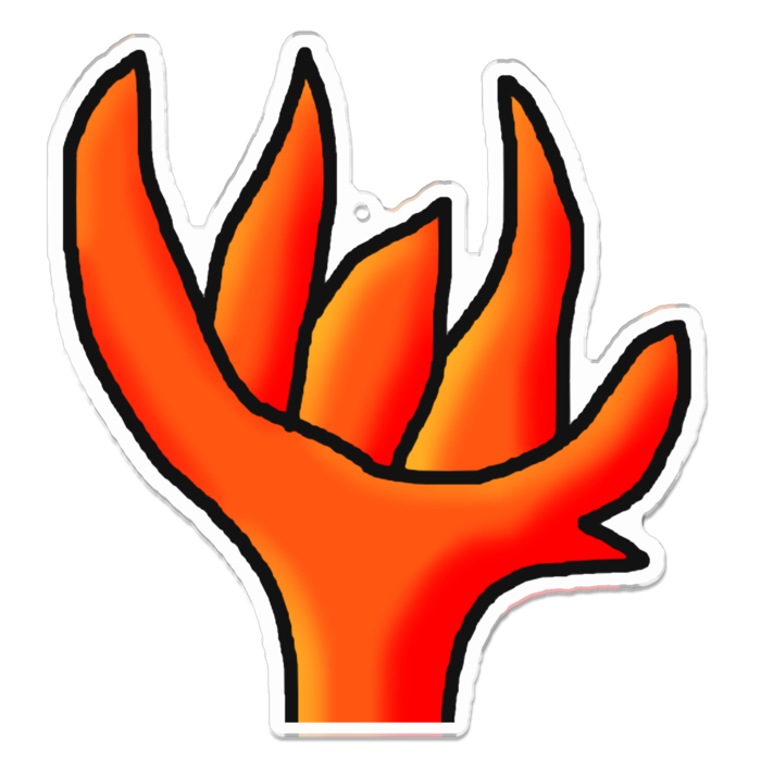 アクリルキーホルダー - 100 x 100 (mm)