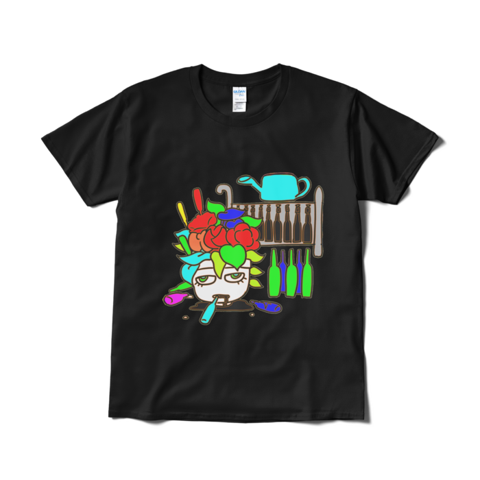 Tシャツ(短納期) - L - ブラック
