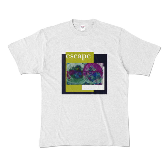 カラーTシャツ - XL - アッシュ (淡色)