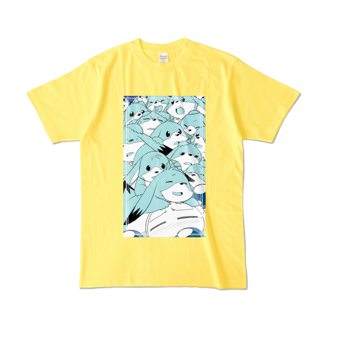 カラーTシャツ - L - イエロー (濃色)