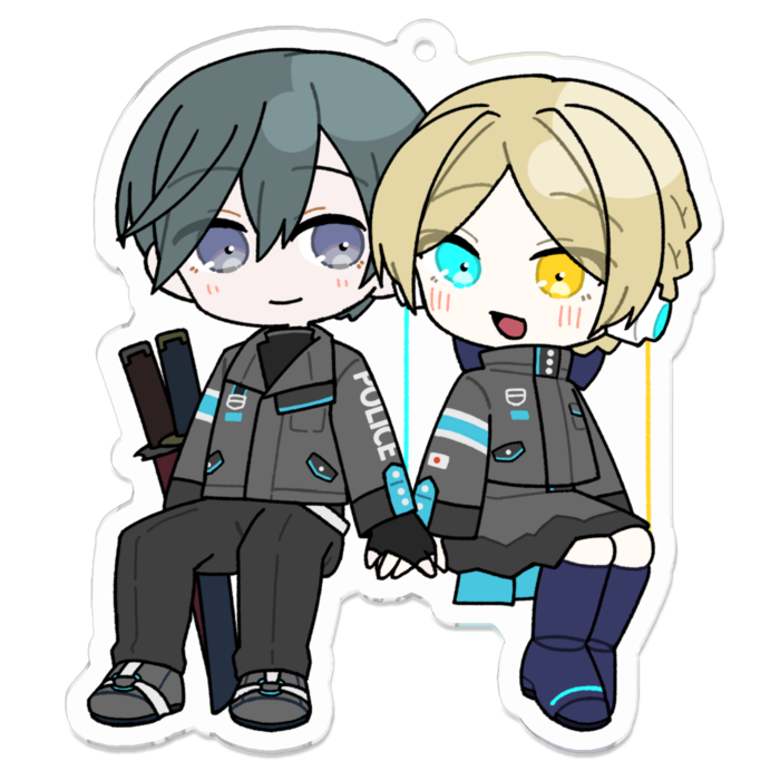 アクリルキーホルダー - 70 x 70 (mm)