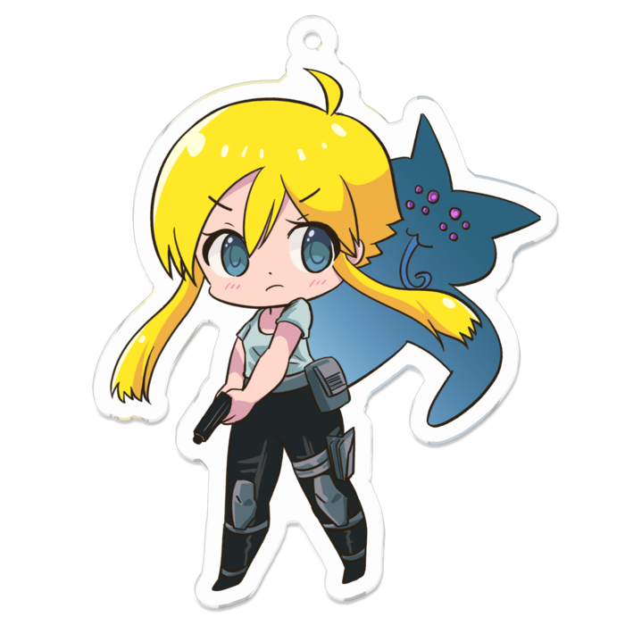 アクリルキーホルダー - 70 x 70 (mm)