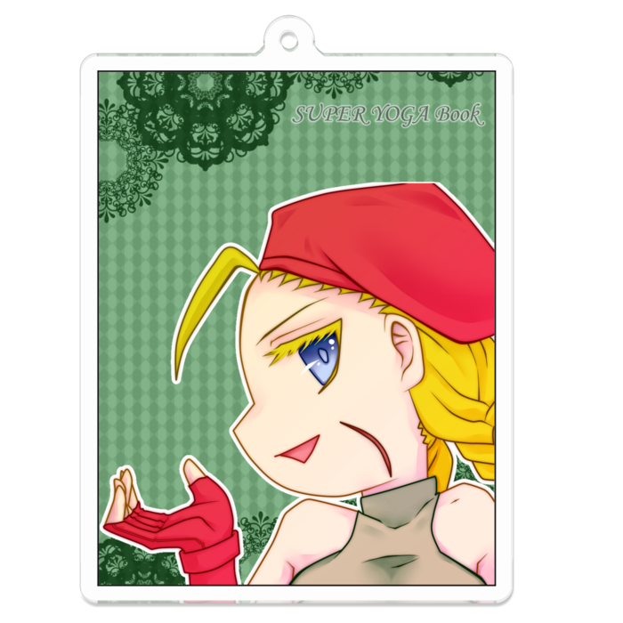 アクリルキーホルダー - 70 x 70 (mm)