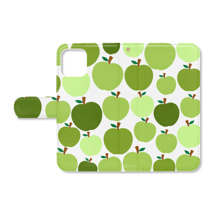 手帳型iPhoneケース - iPhone11Pro - ストラップ穴 あり