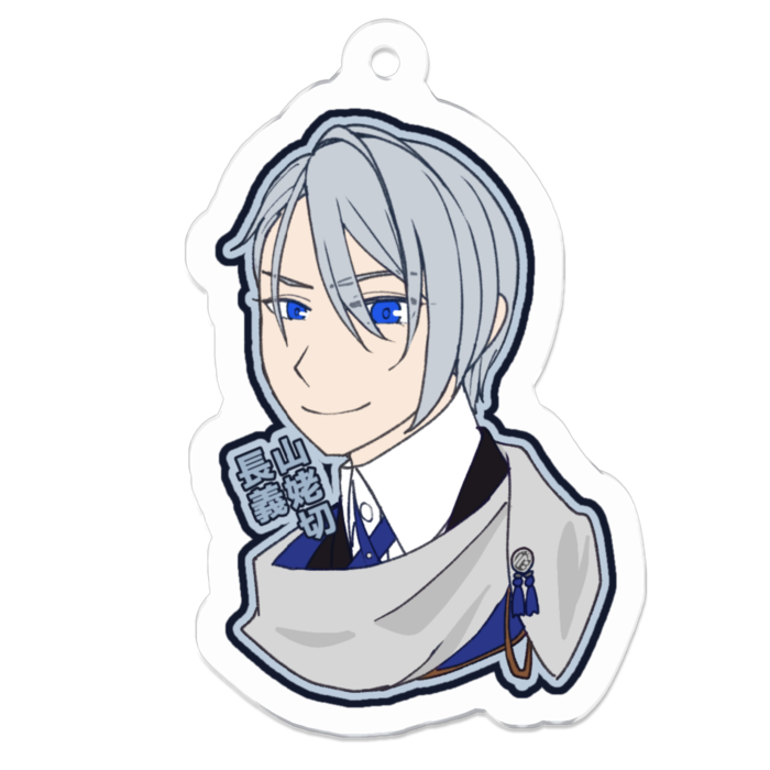 アクリルキーホルダー（コーティング） - 50 x 50 (mm)