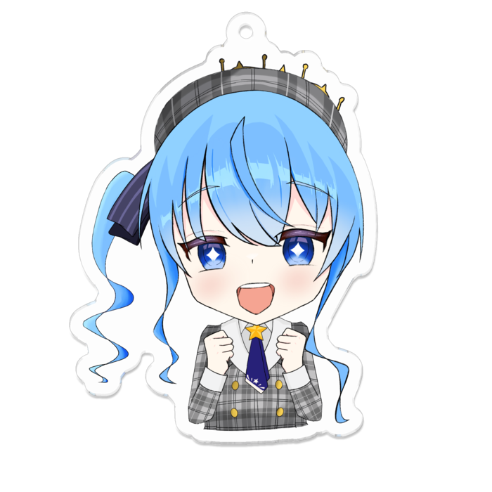 アクリルキーホルダー - 70 x 70 (mm)
