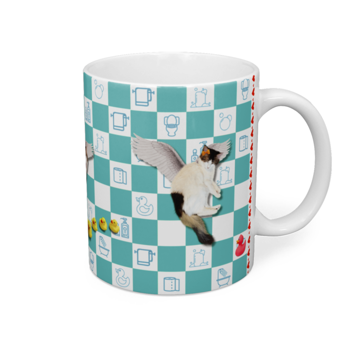 マグカップ - 直径 8 cm / 高さ 9.5 cm