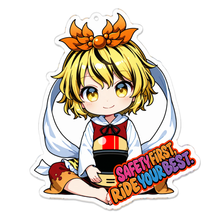 アクリルキーホルダー - 100 x 100 (mm)