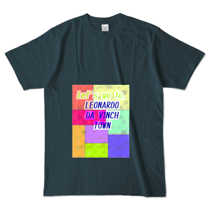 カラーTシャツ - L - デニム (濃色)