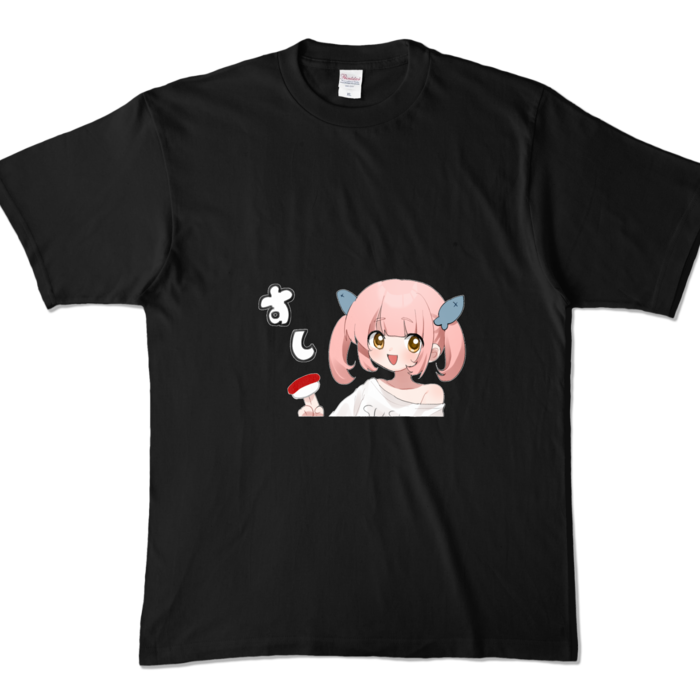 カラーTシャツ - XL - ブラック (濃色)