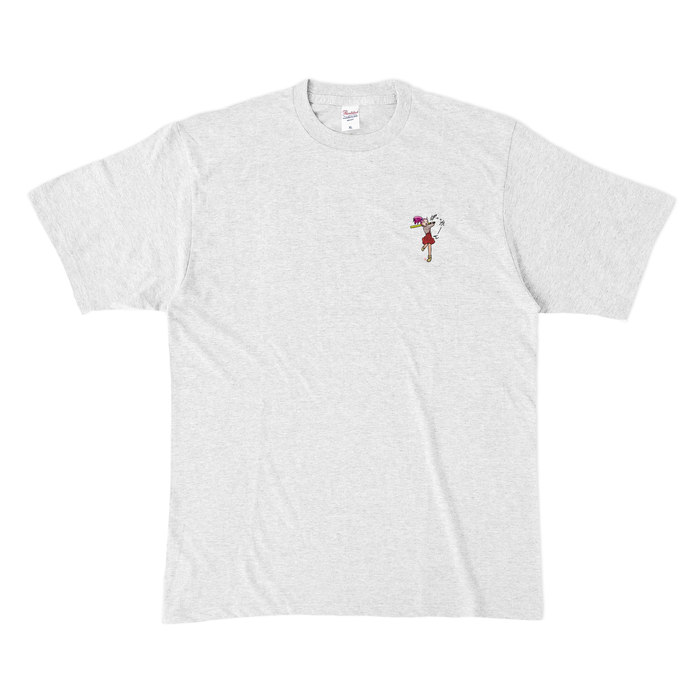 カラーTシャツ(淡色) - XL - アッシュ